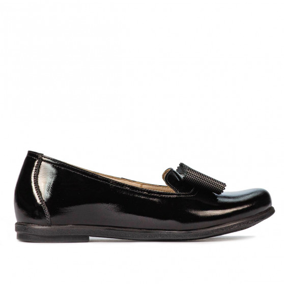Dziecięce buty 2008 lakierowane czarne