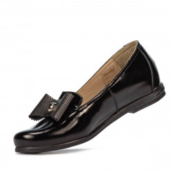 Dziecięce buty 2008 lakierowane czarne