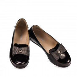 Dziecięce buty 2008 lakierowane czarne