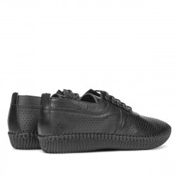 Damskie mokasyny 6034-1 czarne