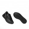 Dziecięce buty 2007 czarne kombinowane