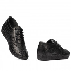 Damskie mokasyny 6034 czarne