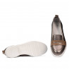 Damskie buty casual/eleganckie 6037 miedziany kombinowany