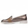 Damskie buty casual/eleganckie 6037 miedziany kombinowany