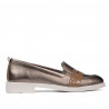 Damskie buty casual/eleganckie 6037 miedziany kombinowany
