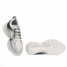 Damskie buty sportowe 6038 perłowy niebieski kombinowany