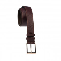 Męski pasek 05bc biz bordo