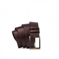Męski pasek 05bc biz bordo