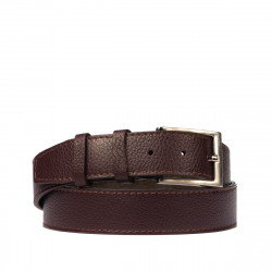 Męski pasek 05bc biz bordo