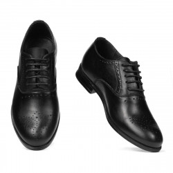 Eleganckie buty młodzieżowe 380 czarne
