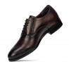 Eleganckie buty męskie 932 a bordo