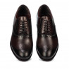 Eleganckie buty męskie 932 a bordo