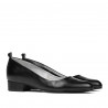 Eleganckie/casual damskie buty 1285 czarne
