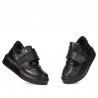 Dziecięce buty 2009 czarny kombinowany