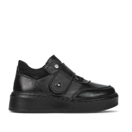 Dziecięce buty 2009 czarny kombinowany