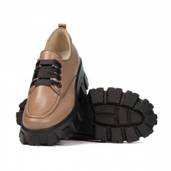 Damskie buty casual 6040 cappuccino
