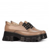 Damskie buty casual 6040 cappuccino