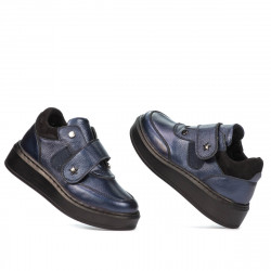Buty dziecięce 2009 indigo perłowy kombinowany