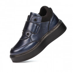 Buty dziecięce 2009 indigo perłowy kombinowany