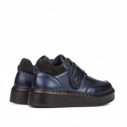 Buty dziecięce 2009 indigo perłowy kombinowany
