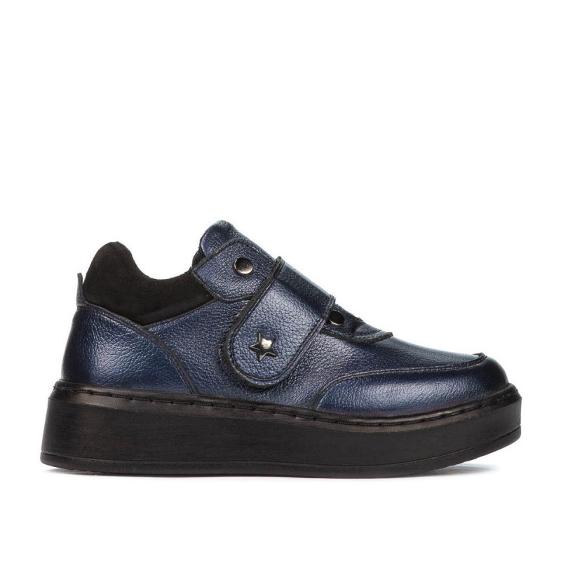 Buty dziecięce 2009 indigo perłowy kombinowany