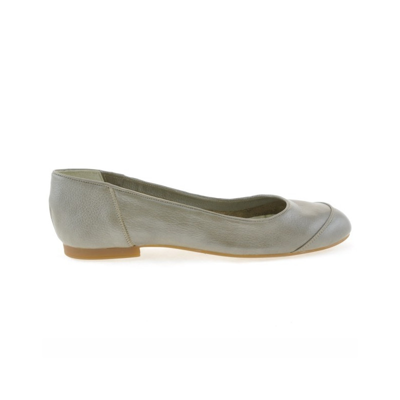 Baleriny damskie 162 piasek