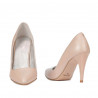Eleganckie buty damskie 1246 nude