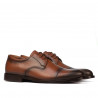 Eleganckie buty męskie 930m a w kolorze brązowym