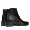 Damskie botki 3359 czarne
