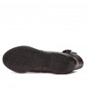 Buty damskie 3359 bordo