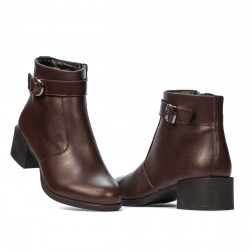 Buty damskie 3359 bordo