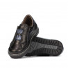 Małe buty dziecięce 70-1c czarno-kombinowane