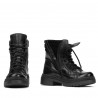 Damskie botki 3362 czarne