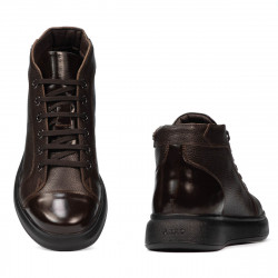 Buty męskie 4125 kawa mix