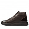 Buty męskie 4125 kawa mix