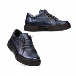 Buty dziecięce małe 71c indygo perłowy