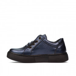 Buty dziecięce małe 71c indygo perłowy