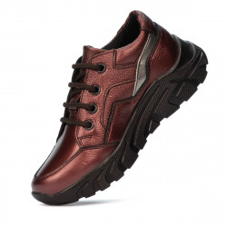 Buty dziecięce 72c bordo perła