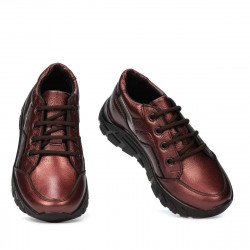 Buty dziecięce 72c bordo perła