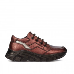 Buty dziecięce 72c bordo perła