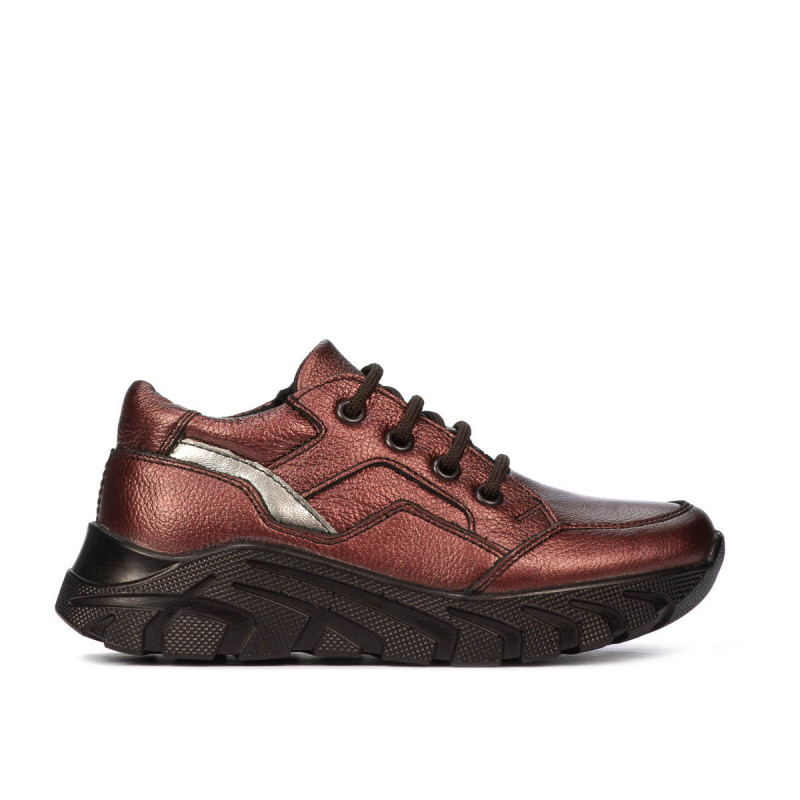 Buty dziecięce 72c bordo perła