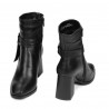 Damskie botki 1182-1 czarne