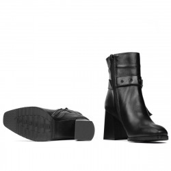Damskie botki 1182-1 czarne