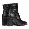 Damskie botki 1182-1 czarne