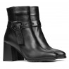 Damskie botki 1182-1 czarne