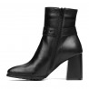 Damskie botki 1182-1 czarne