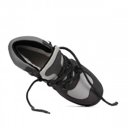 Buty młodzieżowe 4008 szaro kombinowane