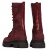 Damskie botki 3361 bufo bordo