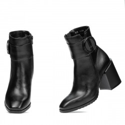 Damskie botki 1184 czarne
