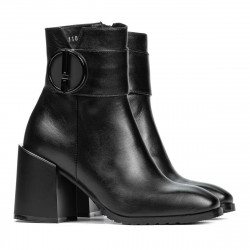 Damskie botki 1184 czarne